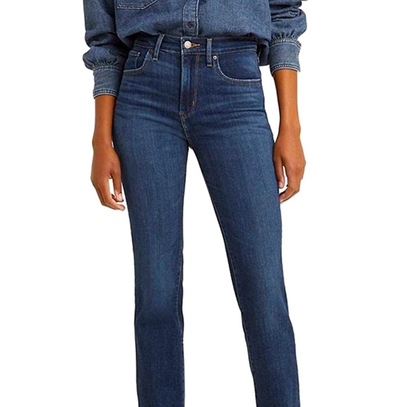 Levi's 724 high rise straight jeans - Picture 3 of 12